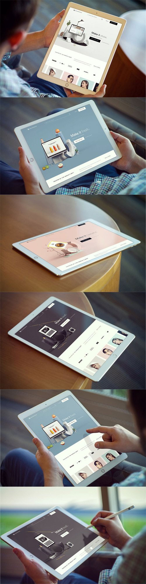 iPad Pro Mockups v7