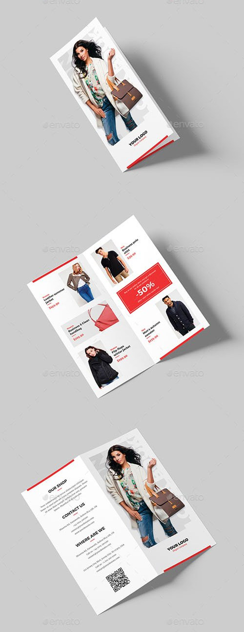 Brochure - Fashion Look Book Bi-Fold DL 20922523
