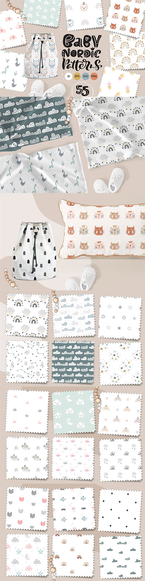 Baby Nordic Patterns 6679453