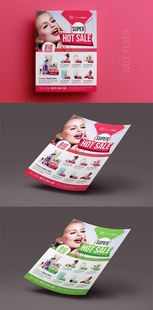 Product Sale Flyer PSD