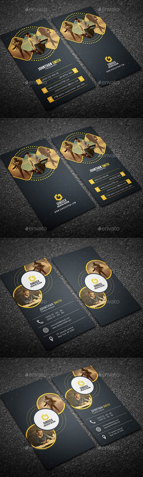 2 in 1 Business Card Bundle 20952606