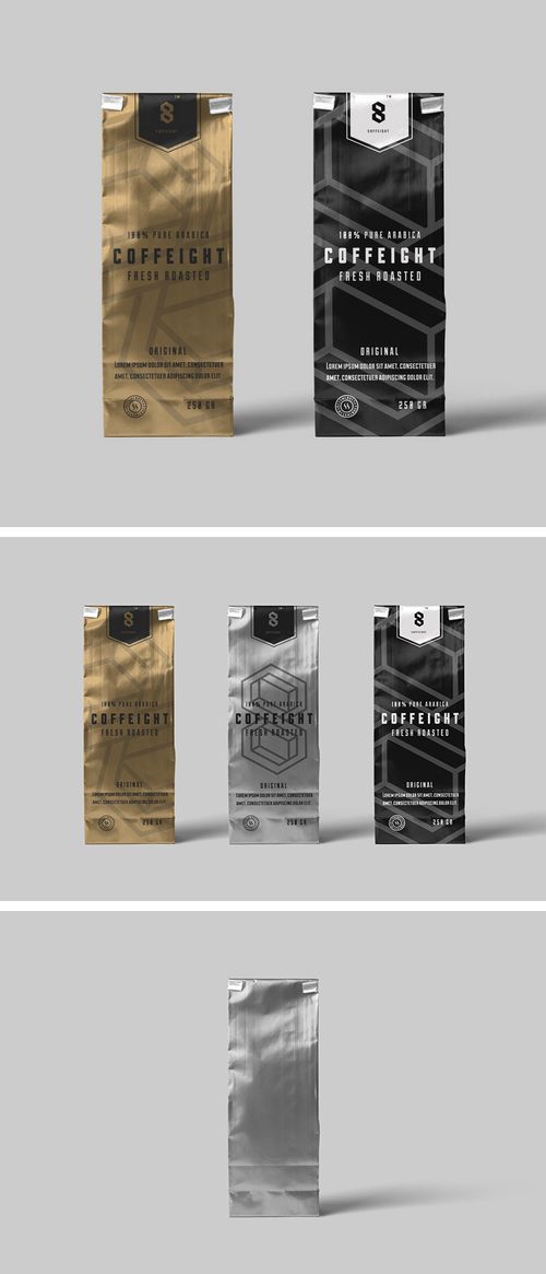 Coffee Bag Mockup