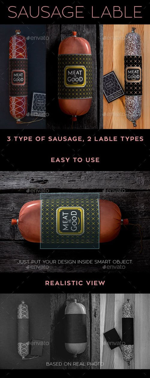 Sausage Label Mock Up 20915690