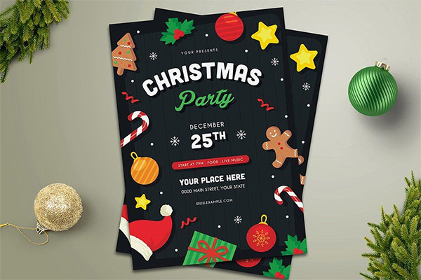 Christmas Party Flyer