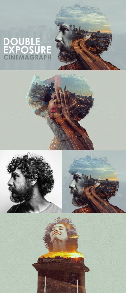 Mesmerizing Double Exposure Effect for Photoshop + Tutorial