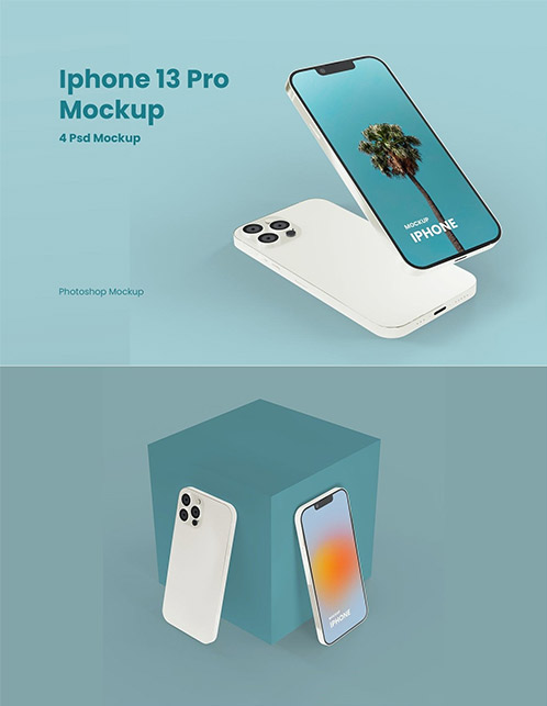 Iphone 13 Pro Mockup Pack