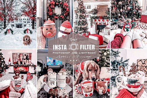 Christmas Photoshop Actions & Lightroom Presets