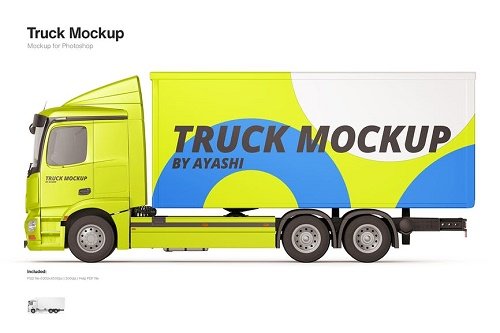 Truck Mockup