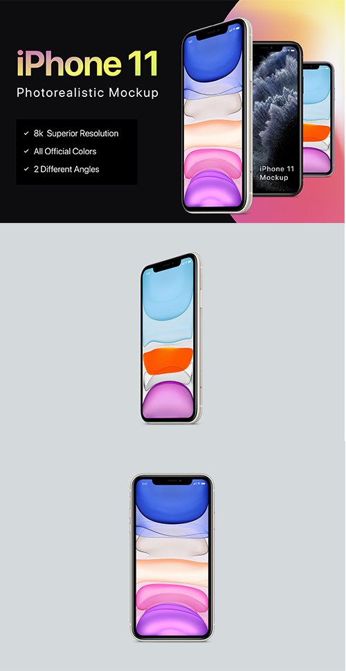 iPhone 11 Mockup