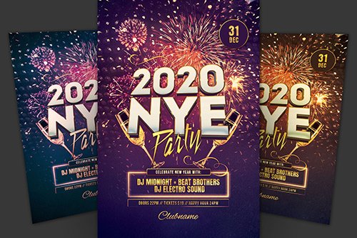 New Year Flyer 25063419
