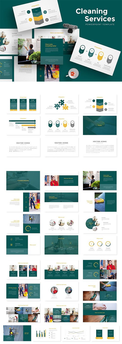 Cleaning Services Powerpoint Template