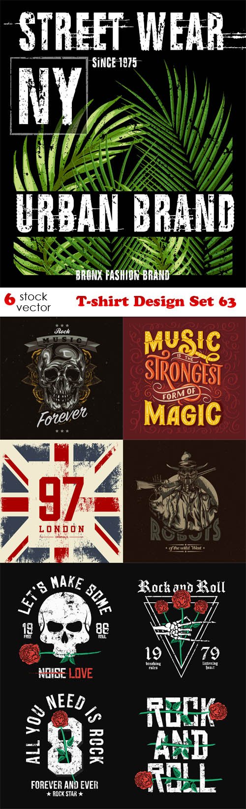 Vectors - T-shirt Design Set 63