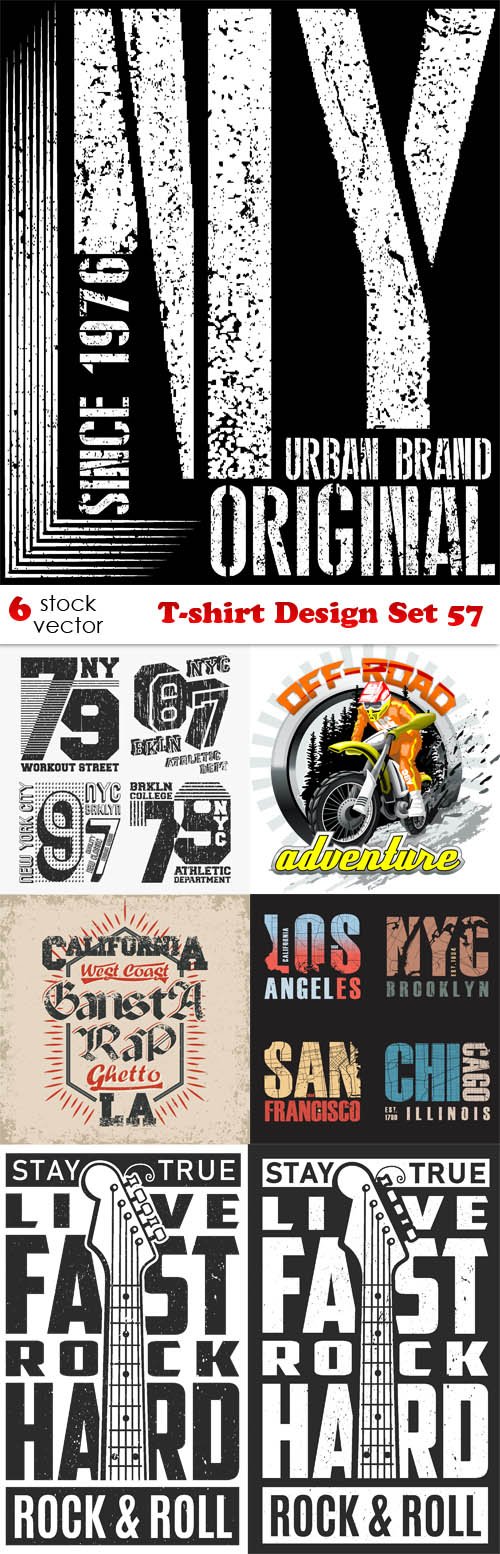 Vectors - T-shirt Design Set 57