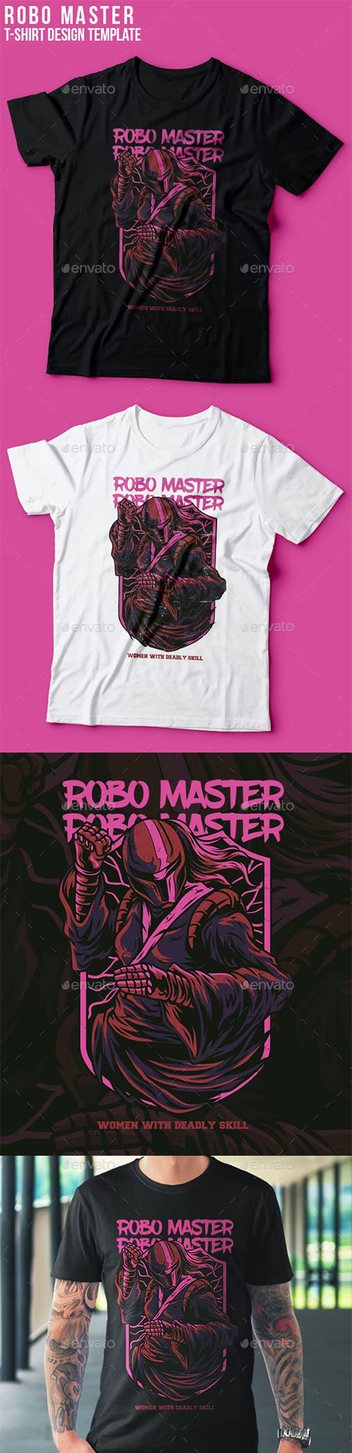 Robo Master T-Shirt Design 24317545