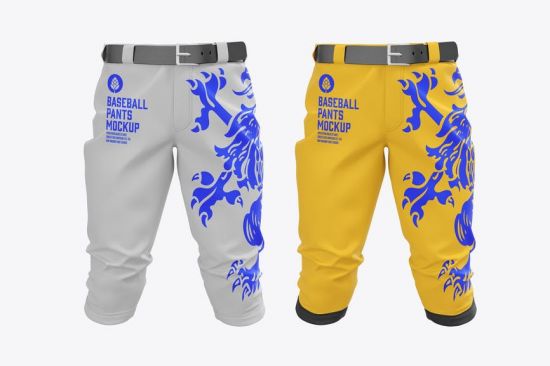 Baseball Pants Mockup