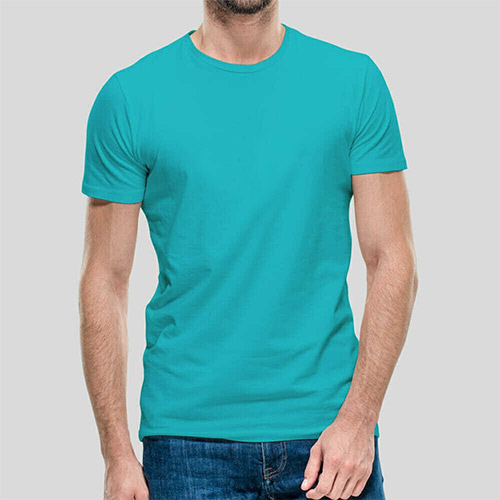 Young Man Wearing T-Shirt Mockup PSD