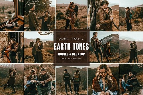 Earth Tones - Photoshop Actions & Lightroom Presets