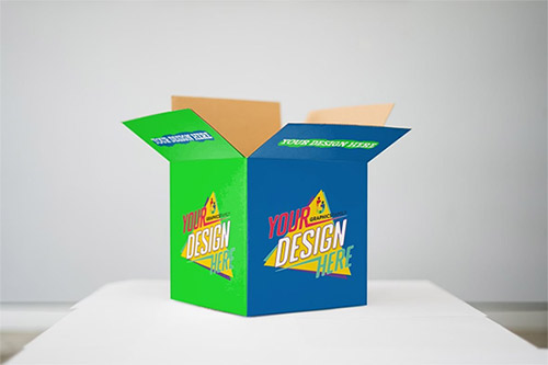 Box Design Mockup