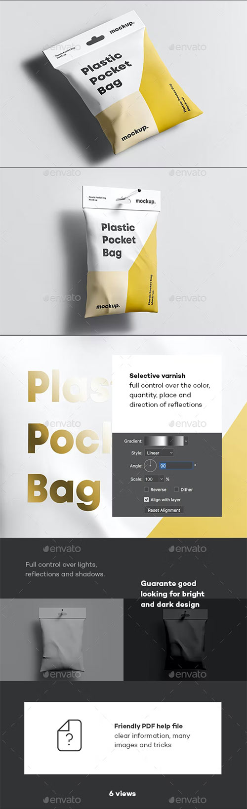 Plastic Pocket Bag Mock-up 35372931