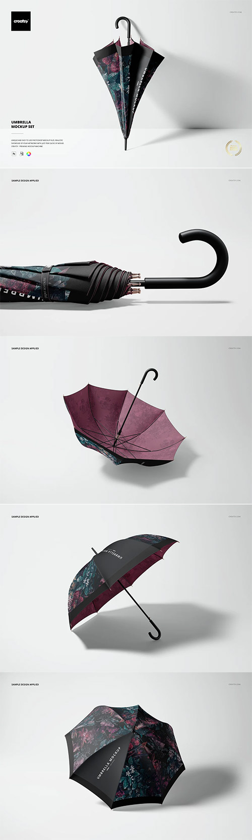 Umbrella Mockup Set 6817546