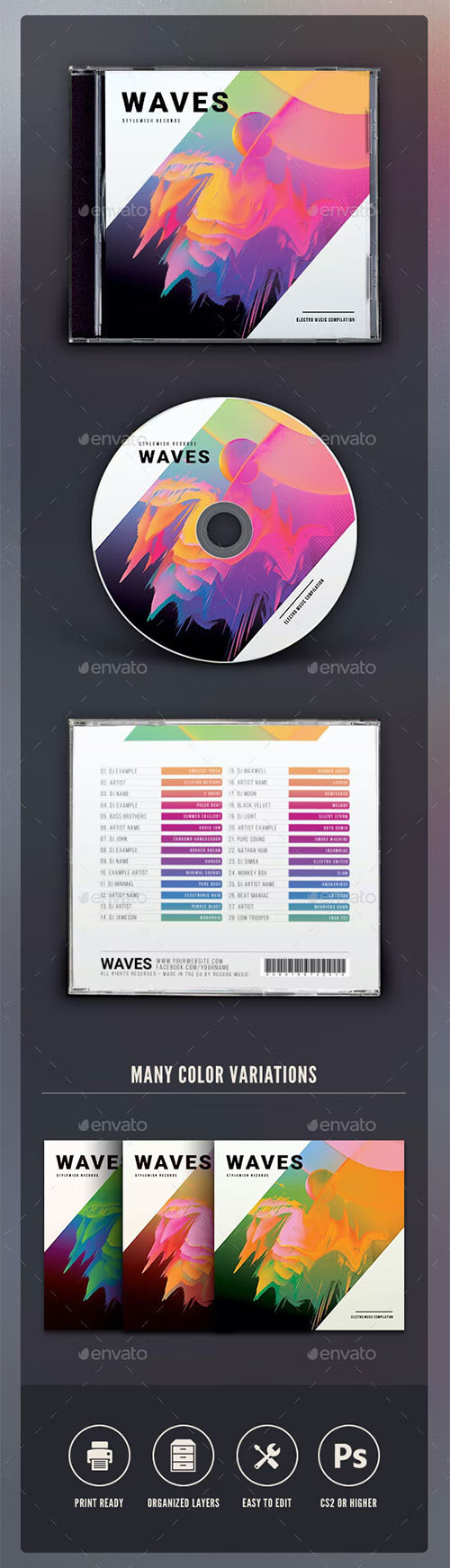 Waves CD Cover Artwork 34444435