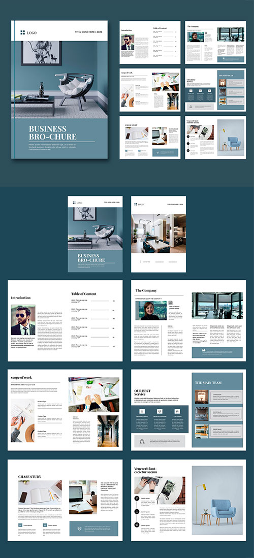 Business Brochure Layout 518349379