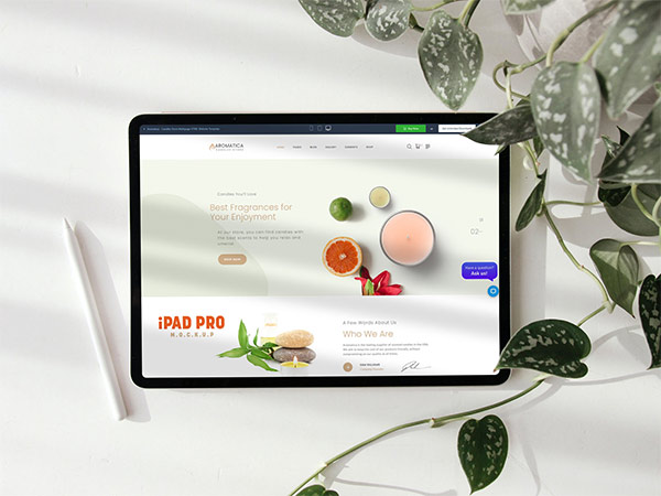 iPad Pro Photo Mockup PSD