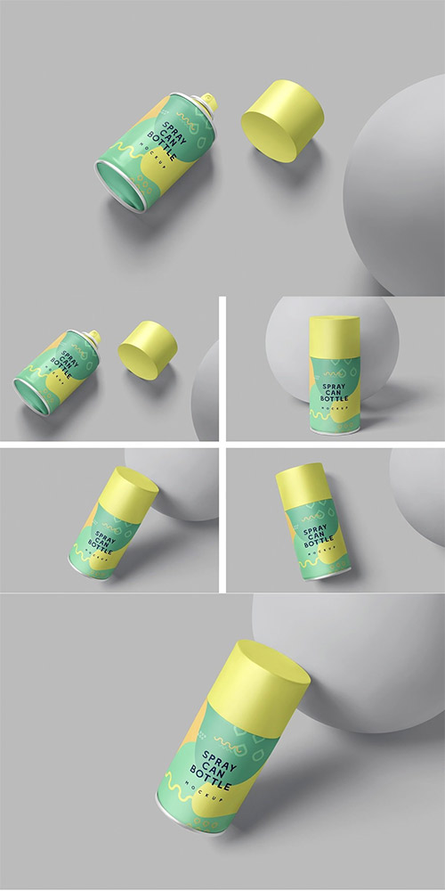 Spray Can Mockups 6844060
