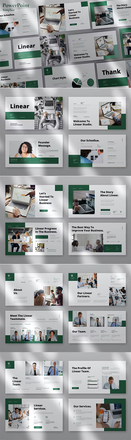 LINEAR - Multipurpose PowerPoint Template