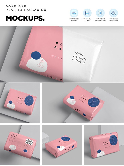 Soap Wrapper Mockups 6849642