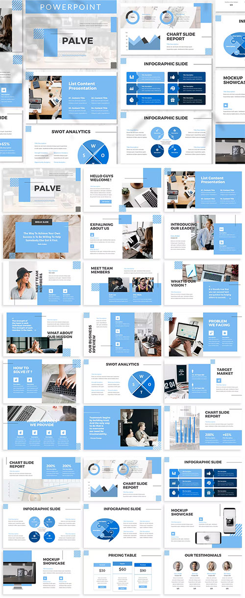 Palve - Business Powerpoint, Keynote and Google Slides Templates