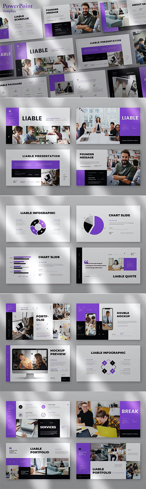 LIABLE - Multipurpose PowerPoint Template