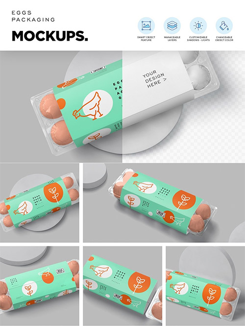 Egg Box Sleeve Mockups 6849680