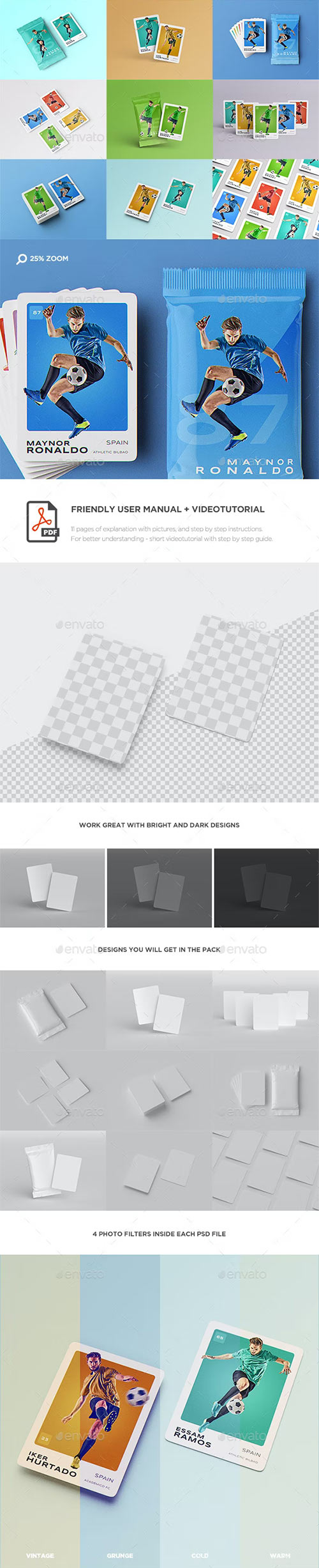 Trading Cards MockUp 35760263