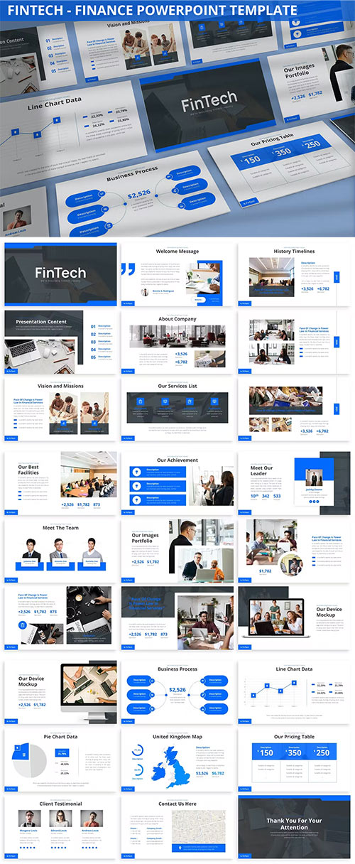 Fintech - Finance Powerpoint Template