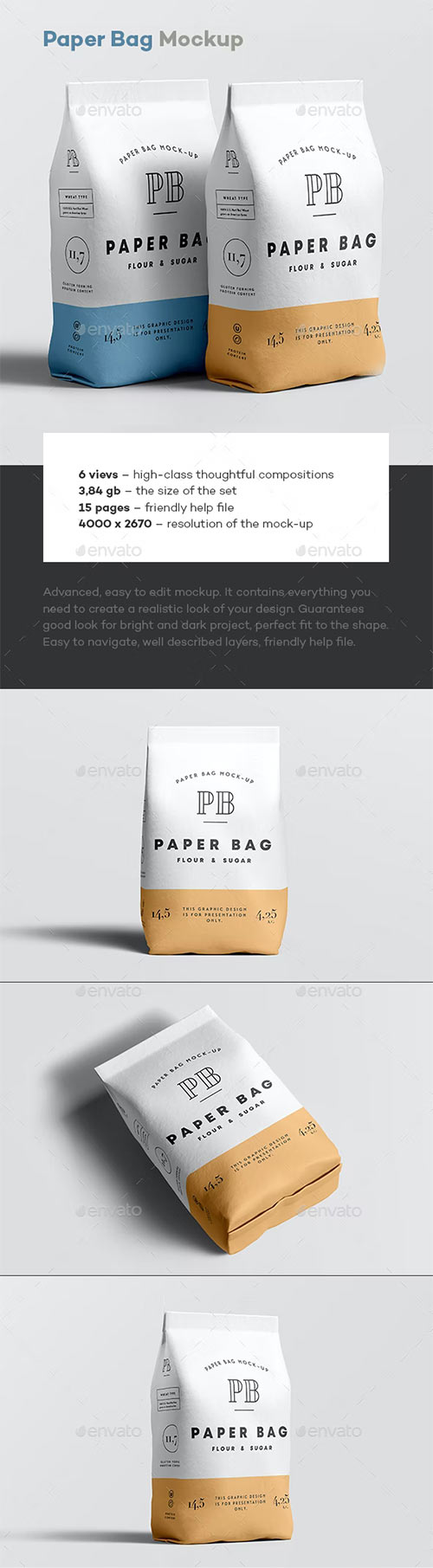 Paper Bag Mock-up 35655201