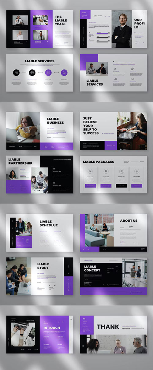 LIABLE - Multipurpose PowerPoint Template