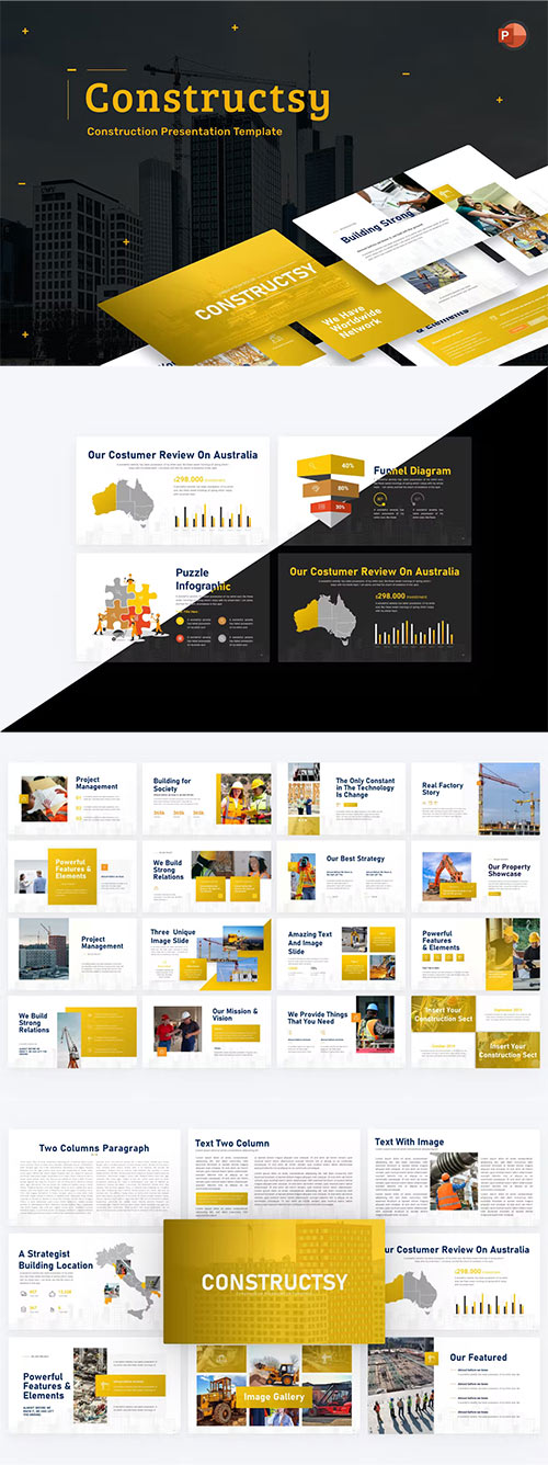 Constructsy Construction PowerPoint Template