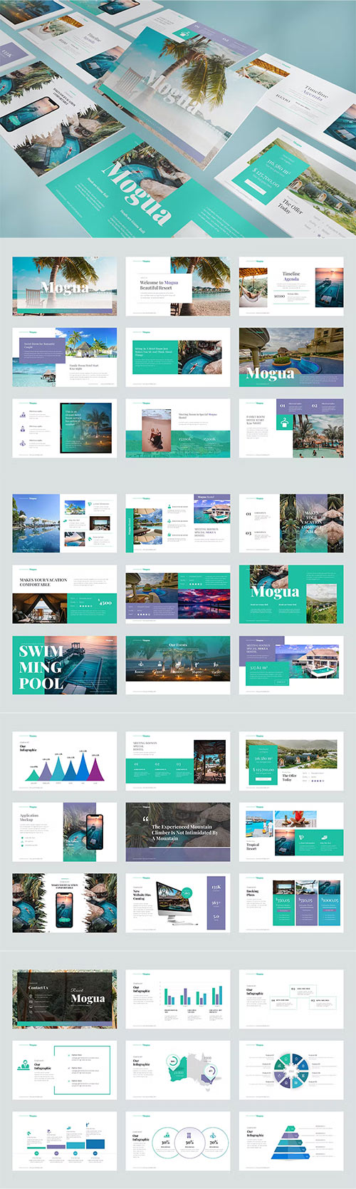 Mogua Powerpoint and Keynote Templates