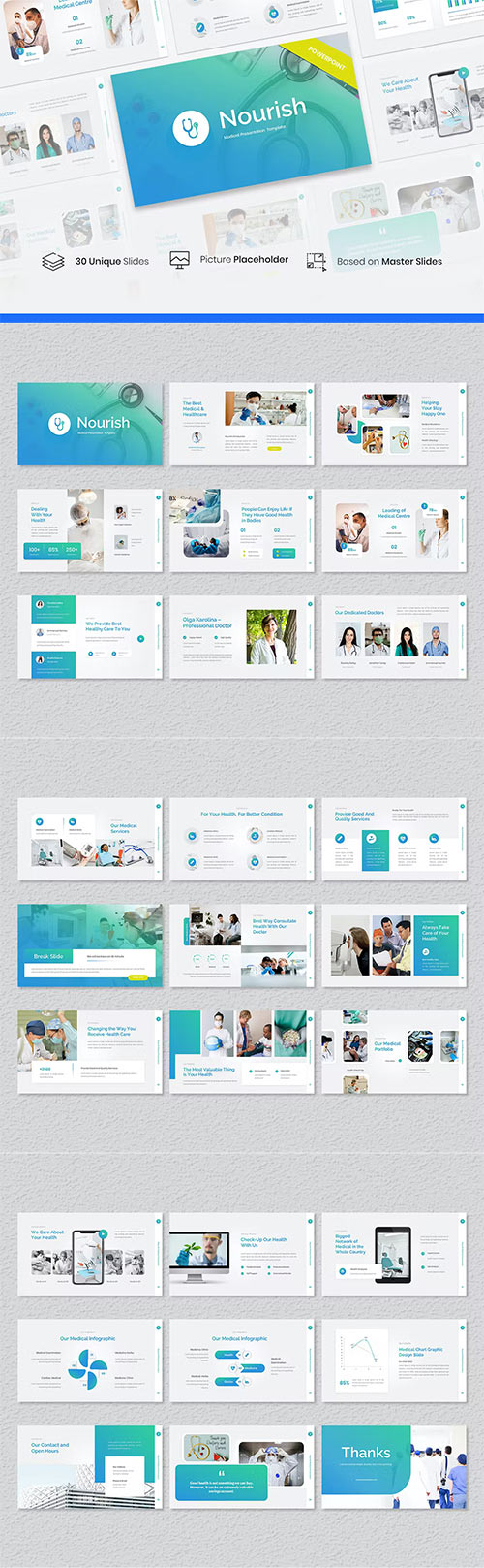 Nourish – Medical PowerPoint Template