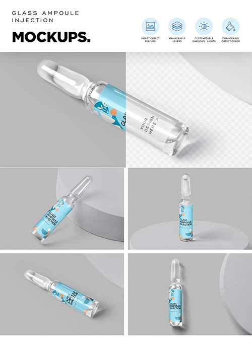 Ampoule Mockups 6849654