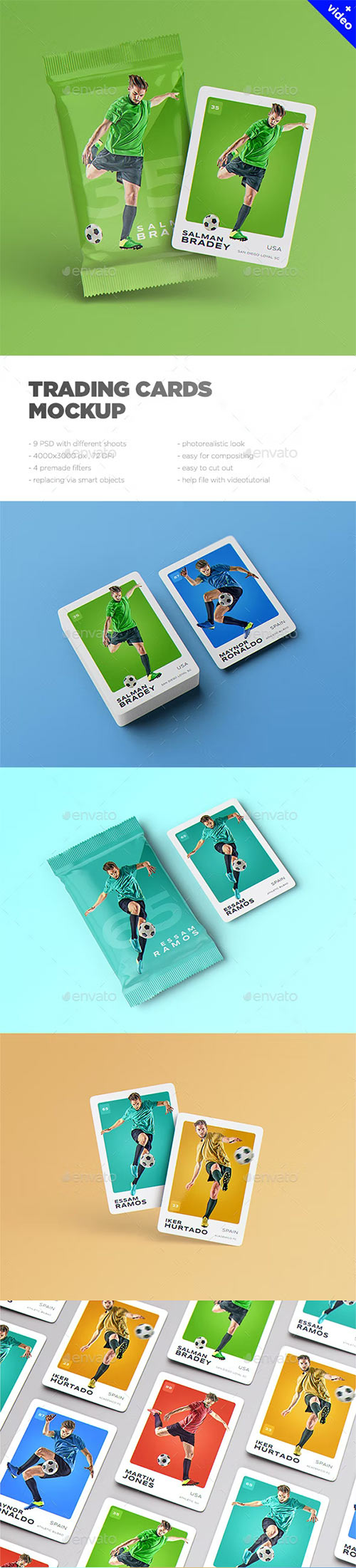 Trading Cards MockUp 35760263