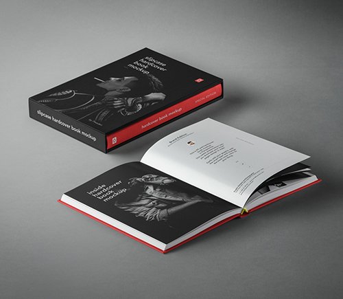 Slipcase Book Mockup Vol 10