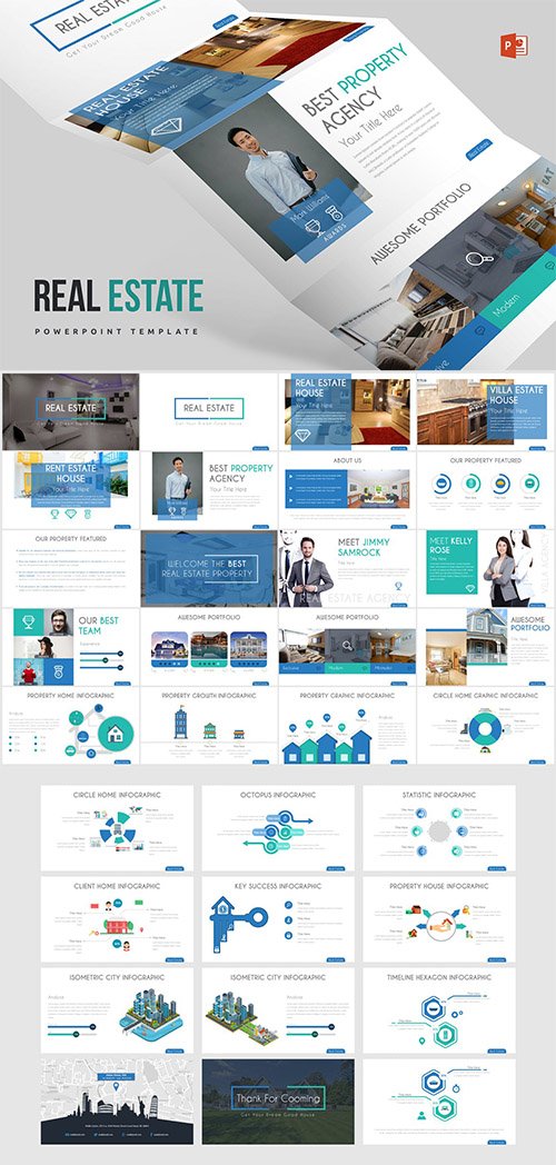 Real Estate Powerpoint Template