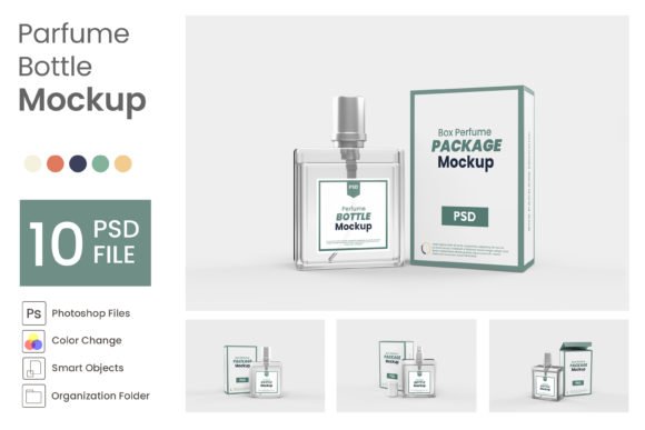 Parfume Bottle Mockup