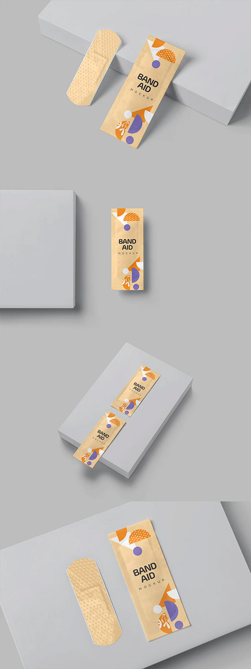 Band Aid Mockups 6901571