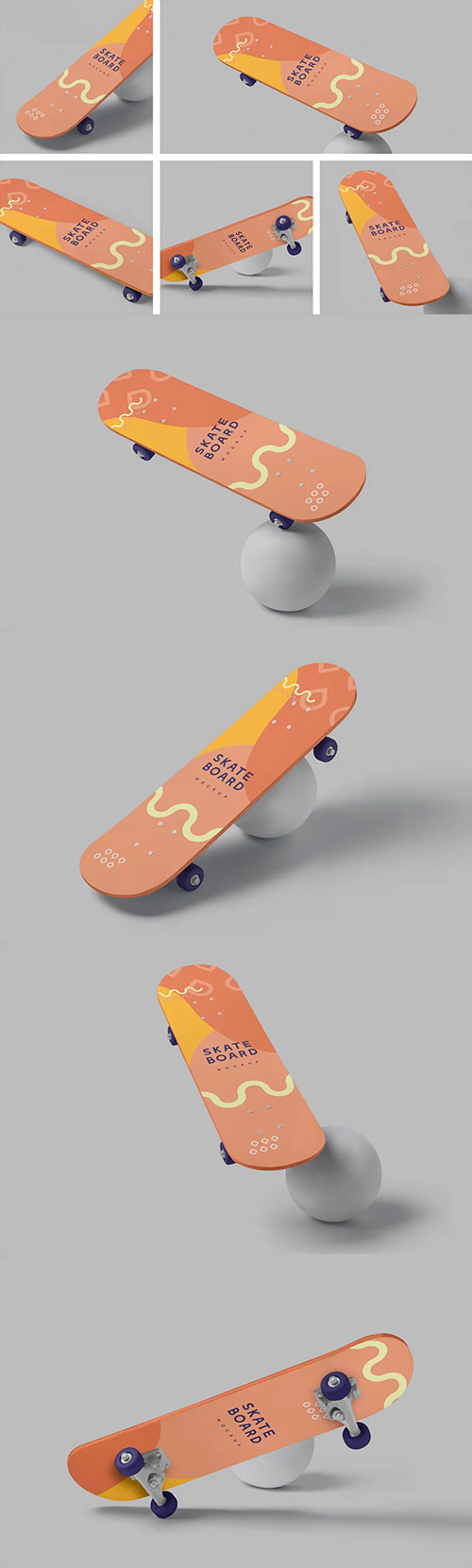 Skateboard Mockups 6907855