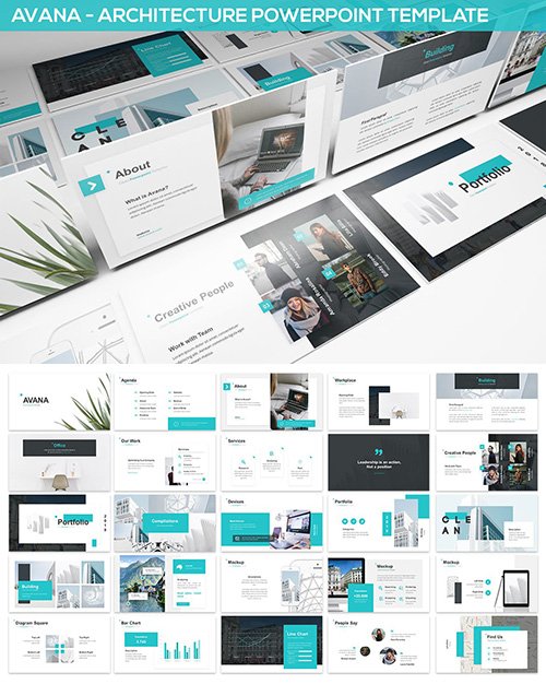 Avana - Architecture Powerpoint Template