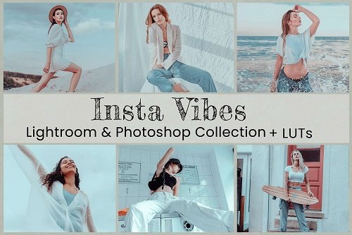 Insta Vibes Photoshop Actions LUTs 7010312