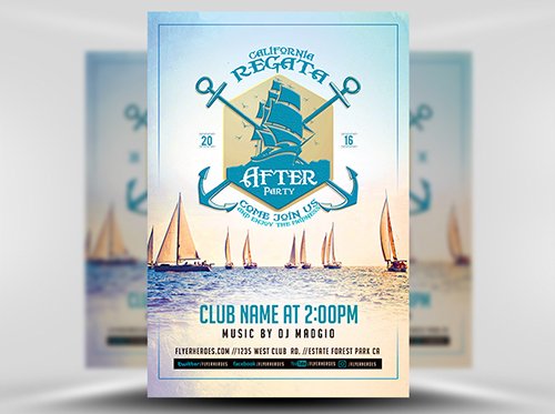 Regata After Party Flyer Template